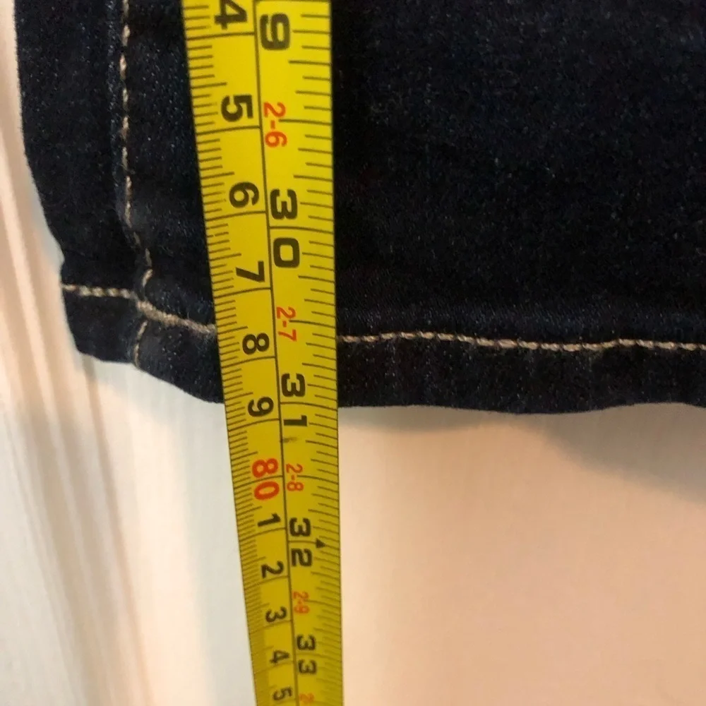 NWT Lucky Brand Dark Wash High Rise Flare Pants Size 12